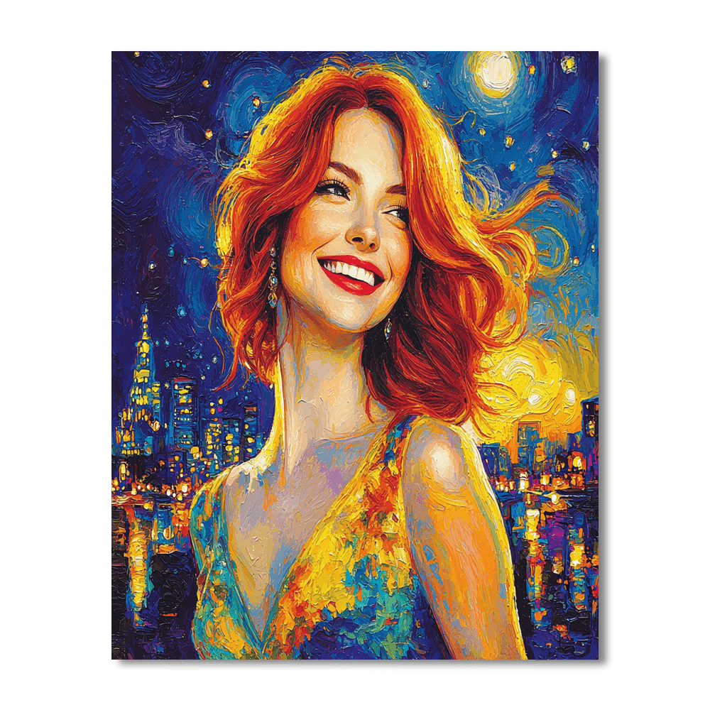 Emma Stone: Illuminating The Stage Of Stardom Paint By Color