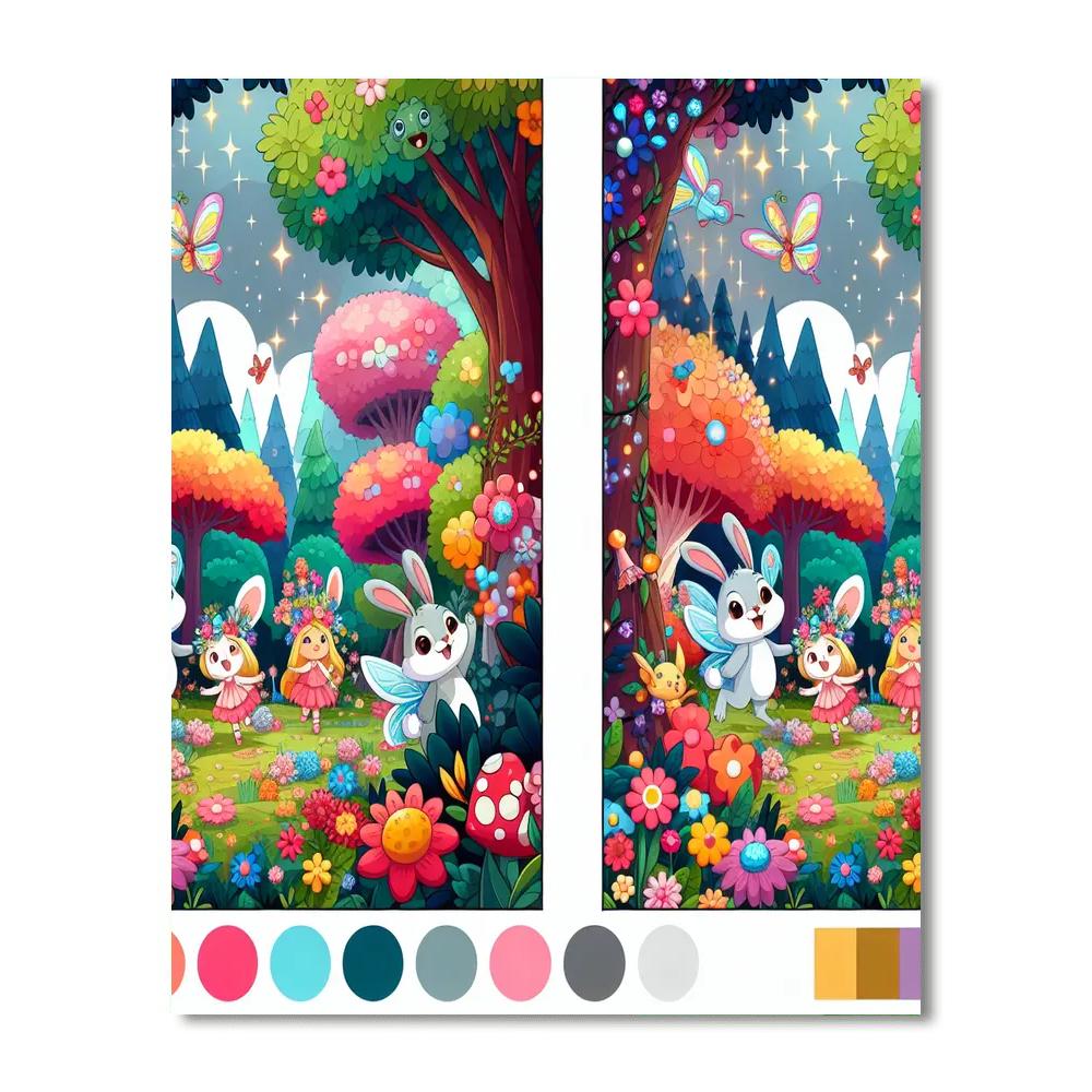 Enchanted Forest Exploration Paint By Numbers Kits