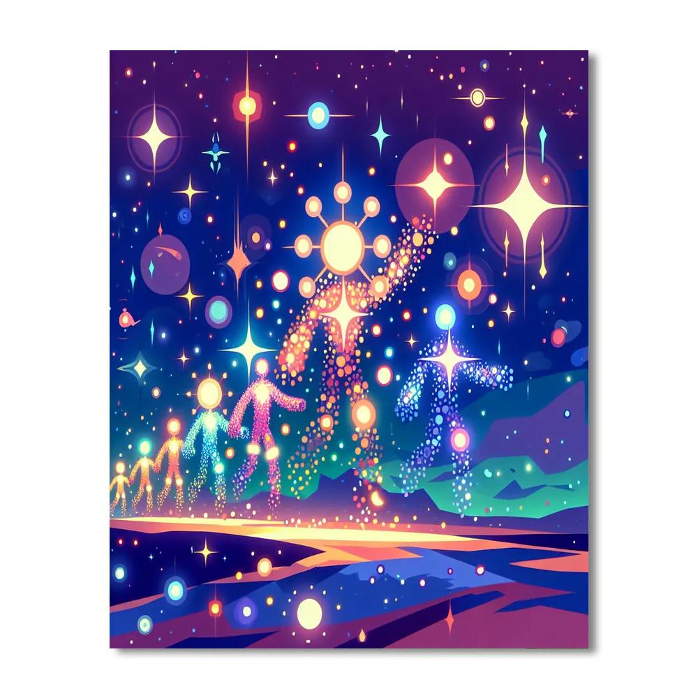 Enchanted Stardust Parade Paint By Numbers