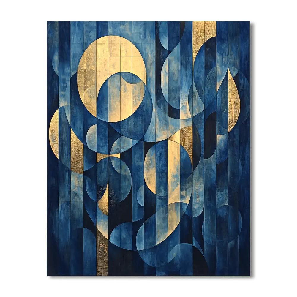 Gustav Klimt Inspired Spiritual Journey  Paint By Numbers Art