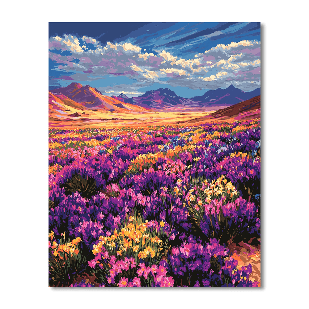 Desierto Florido - Atacama Desert Numbered Painting Kits