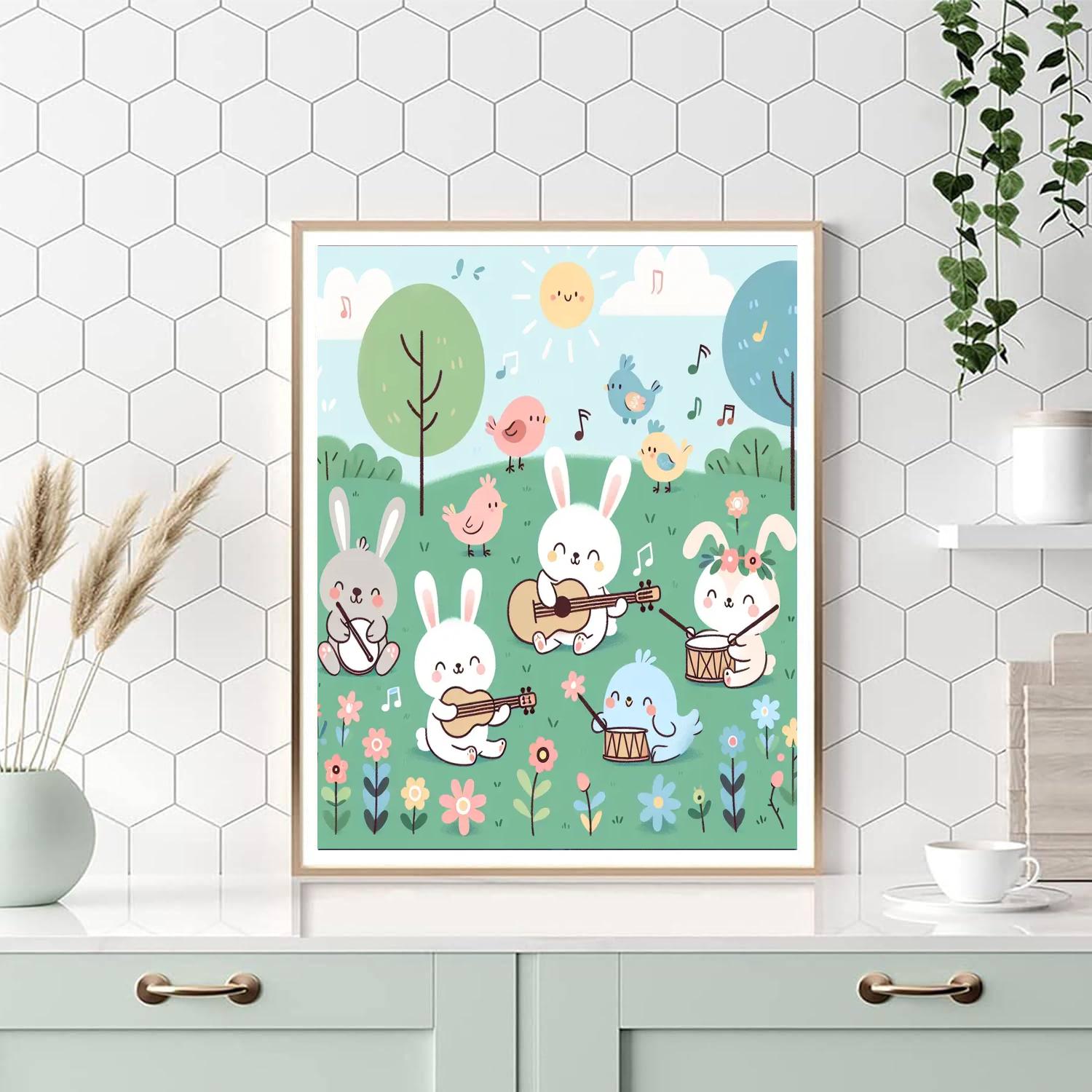 Melody Meadow Number Painting