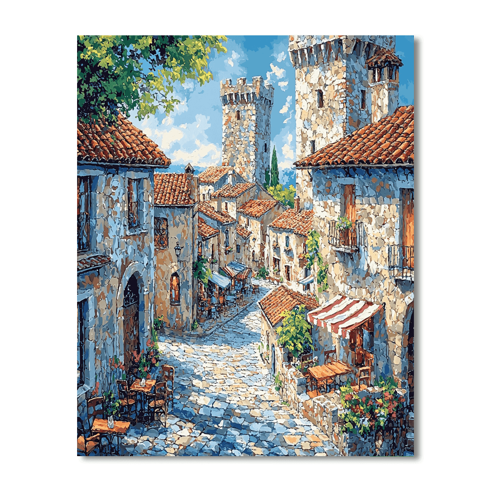 Old Town - Tallinn Numbered Painting Kits