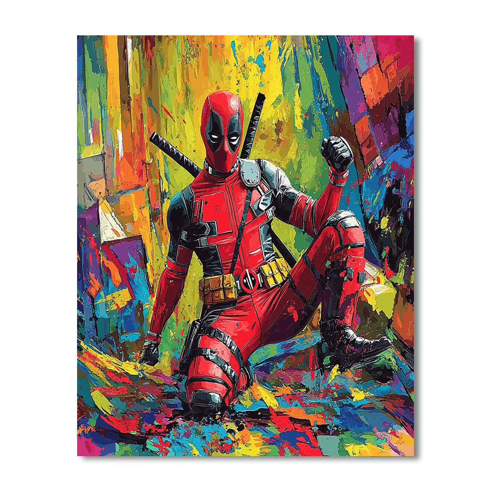 Ryan Reynolds: The Charming Anti-hero Paint By Number