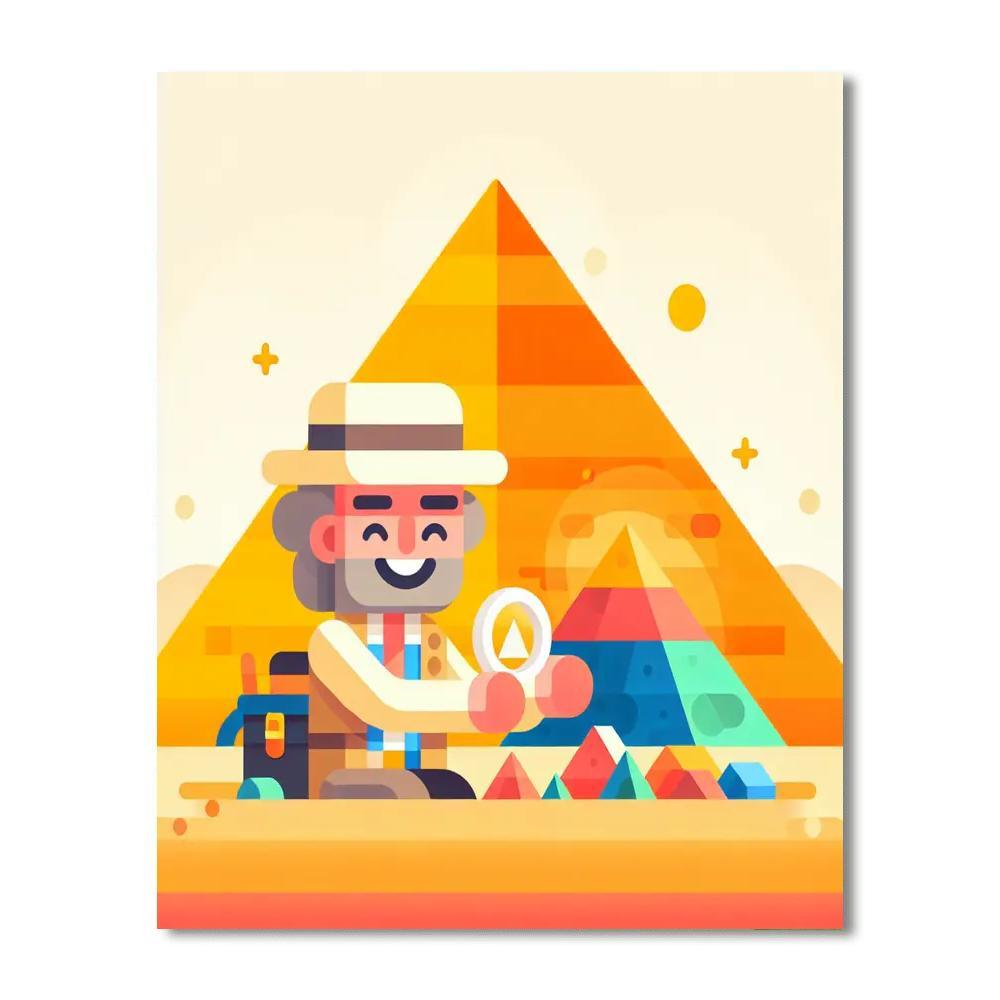 Ancient Egyptian Expedition Paint By Numbers Kits