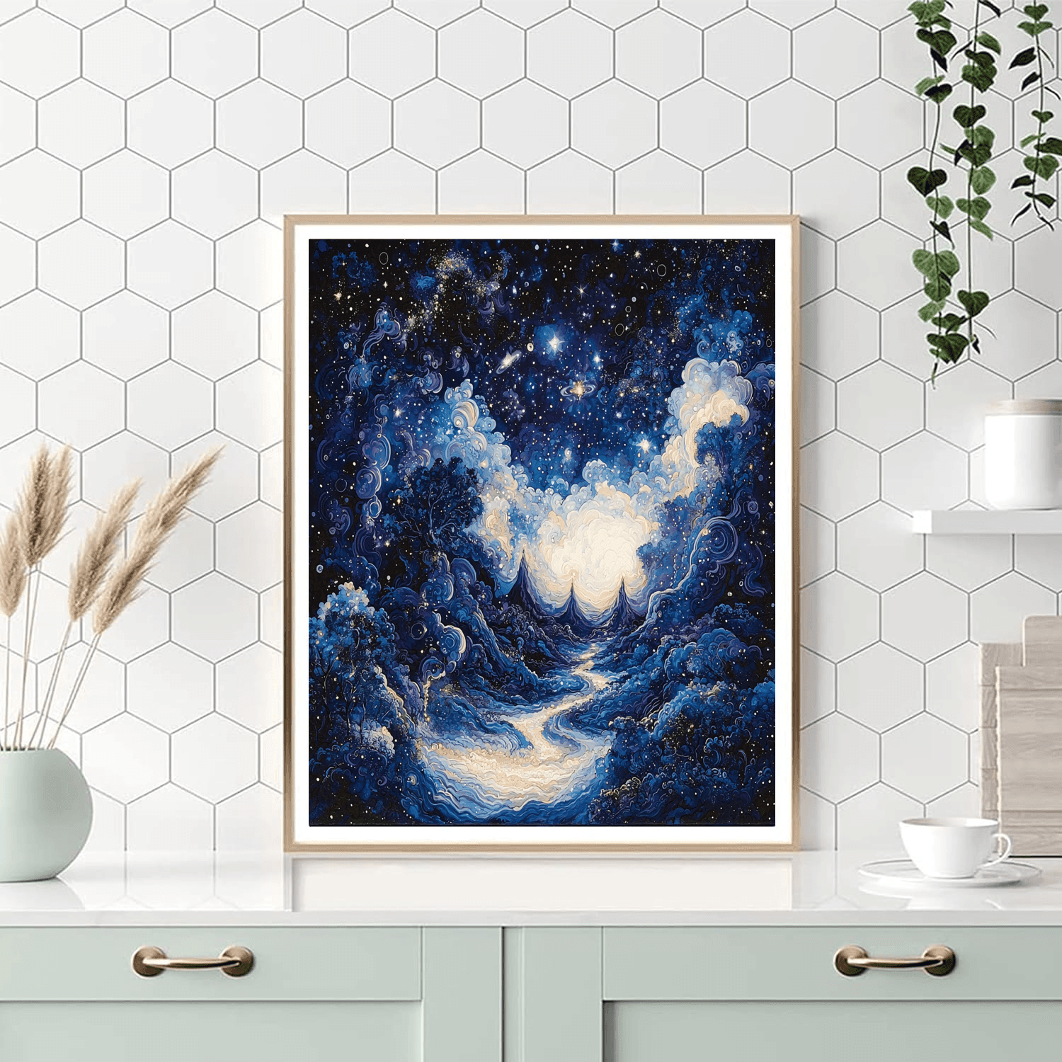 Salvador Dalí Inspired Celestial Dreamscapes  Paint By Numbers Kits