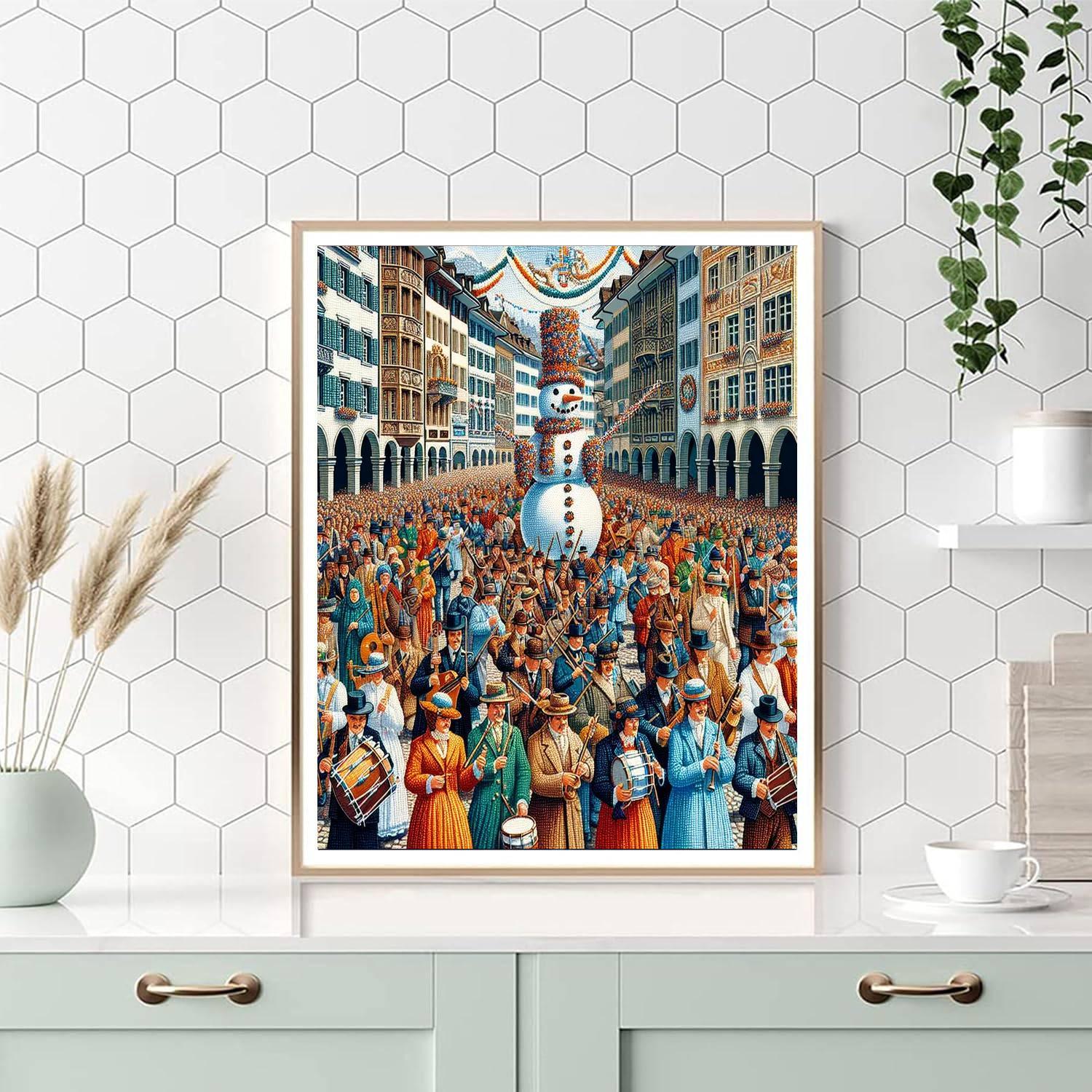 Sechseläuten - Zurich, Switzerland Paint By Color