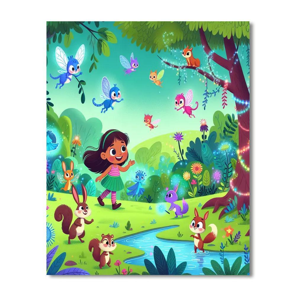 Fantasy Forest Discovery Paint By Numbers Kits