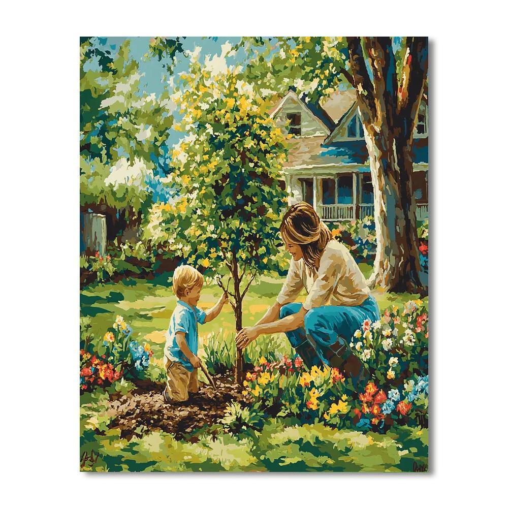 Our Family Tree Painting By Numbers Kit