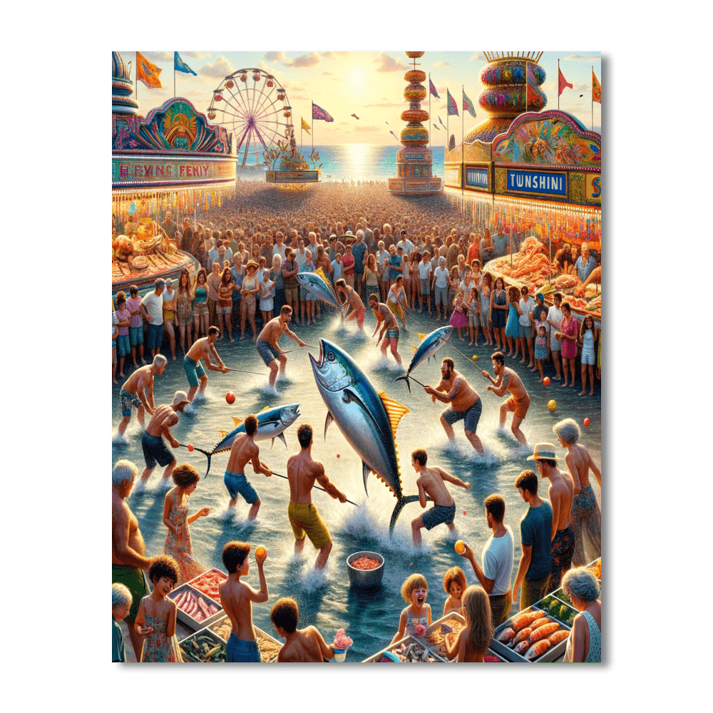 Tunarama Festival Paint By Numbers Kits