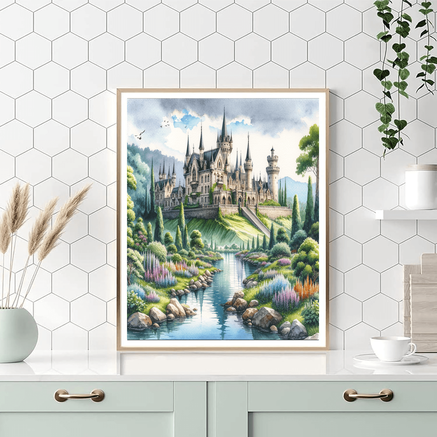 Castle Of Dreams Paint By Numbers