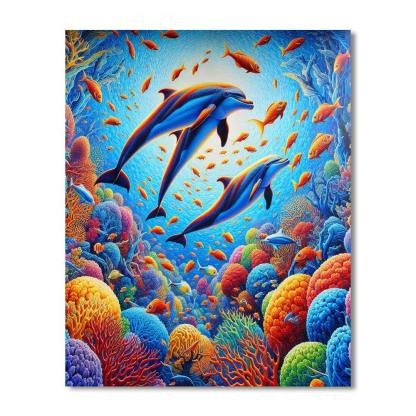 Under The Sea Fantasy Numbered Painting Kits
