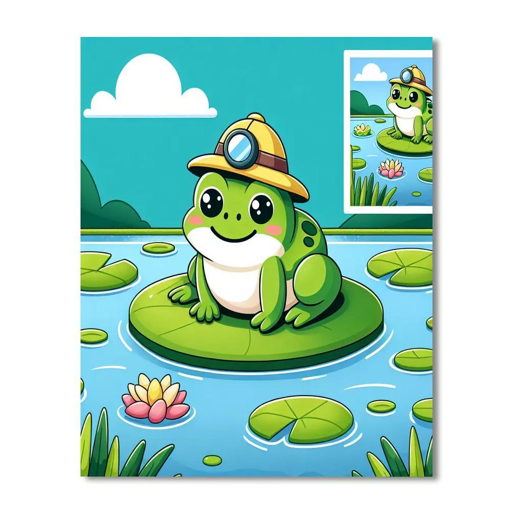 Adventurous Toad Numbered Painting Kits