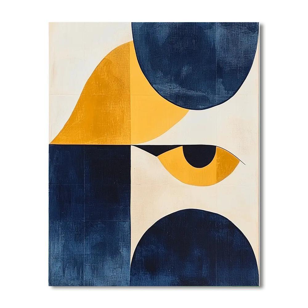 Joan Miró Inspired Mystical Connections  Paint By Numbers Art