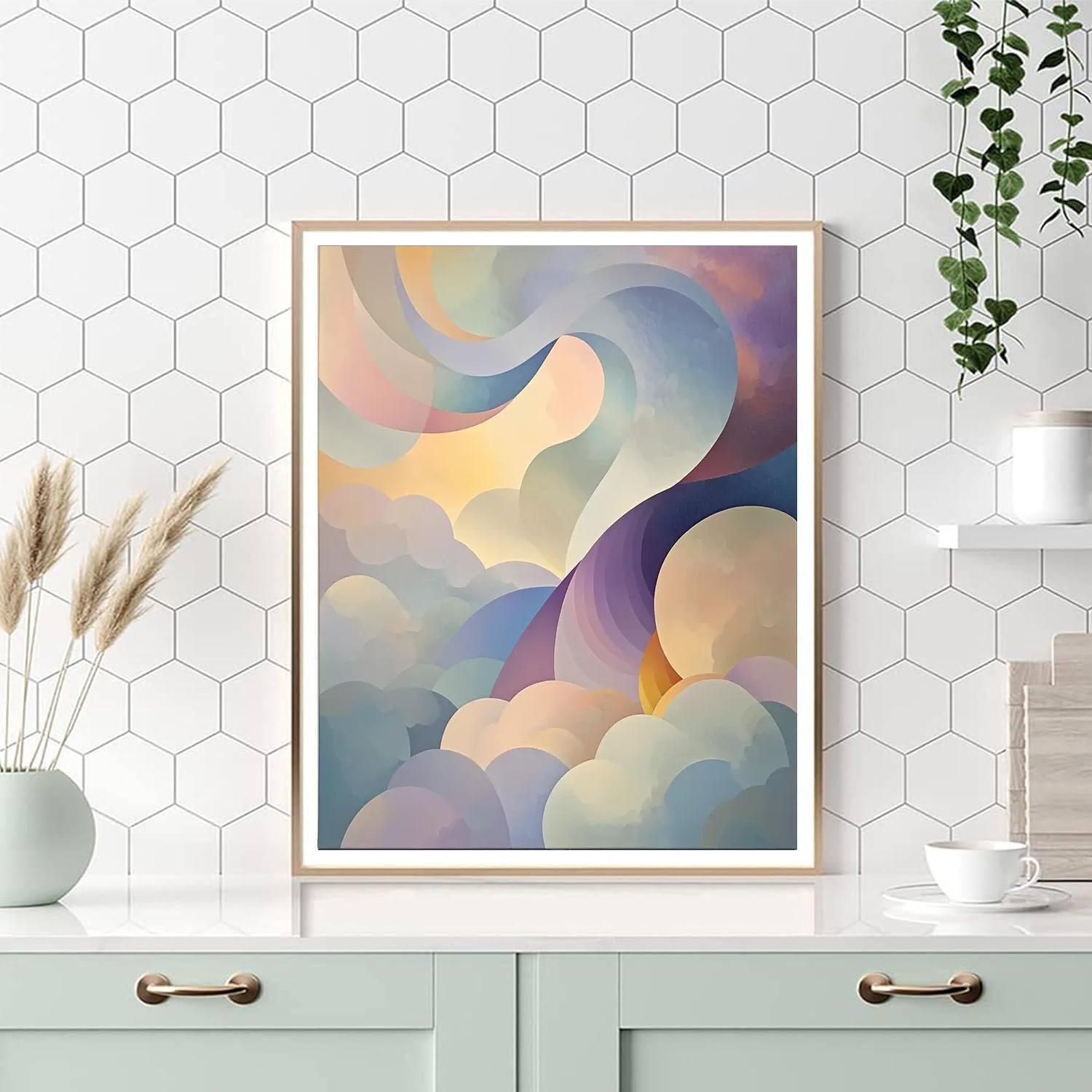 Michelangelo Inspired Mythical Realm  DIY Paint By Numbers