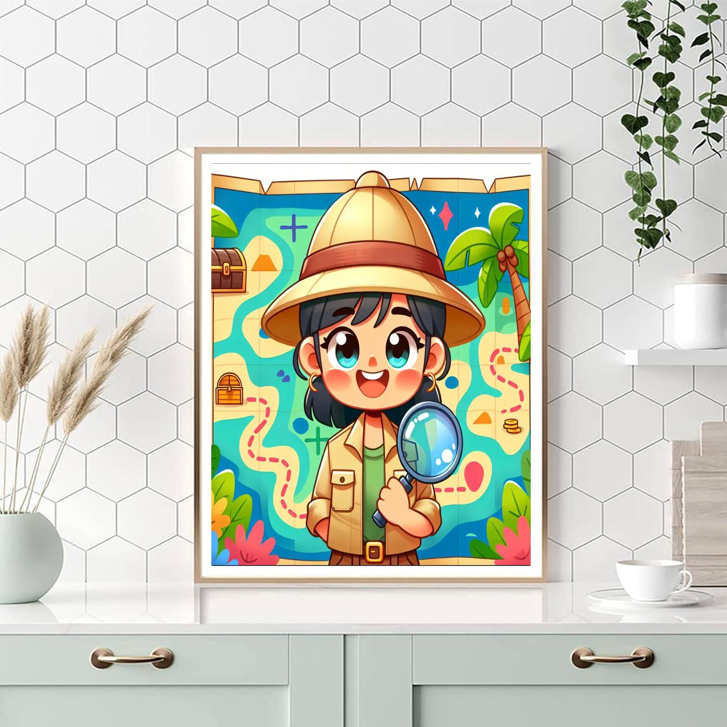 Adventure Explorer Paint By Color