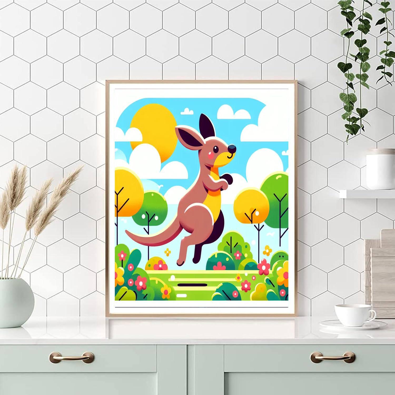 Wacky Walaby Numbered Painting Kits