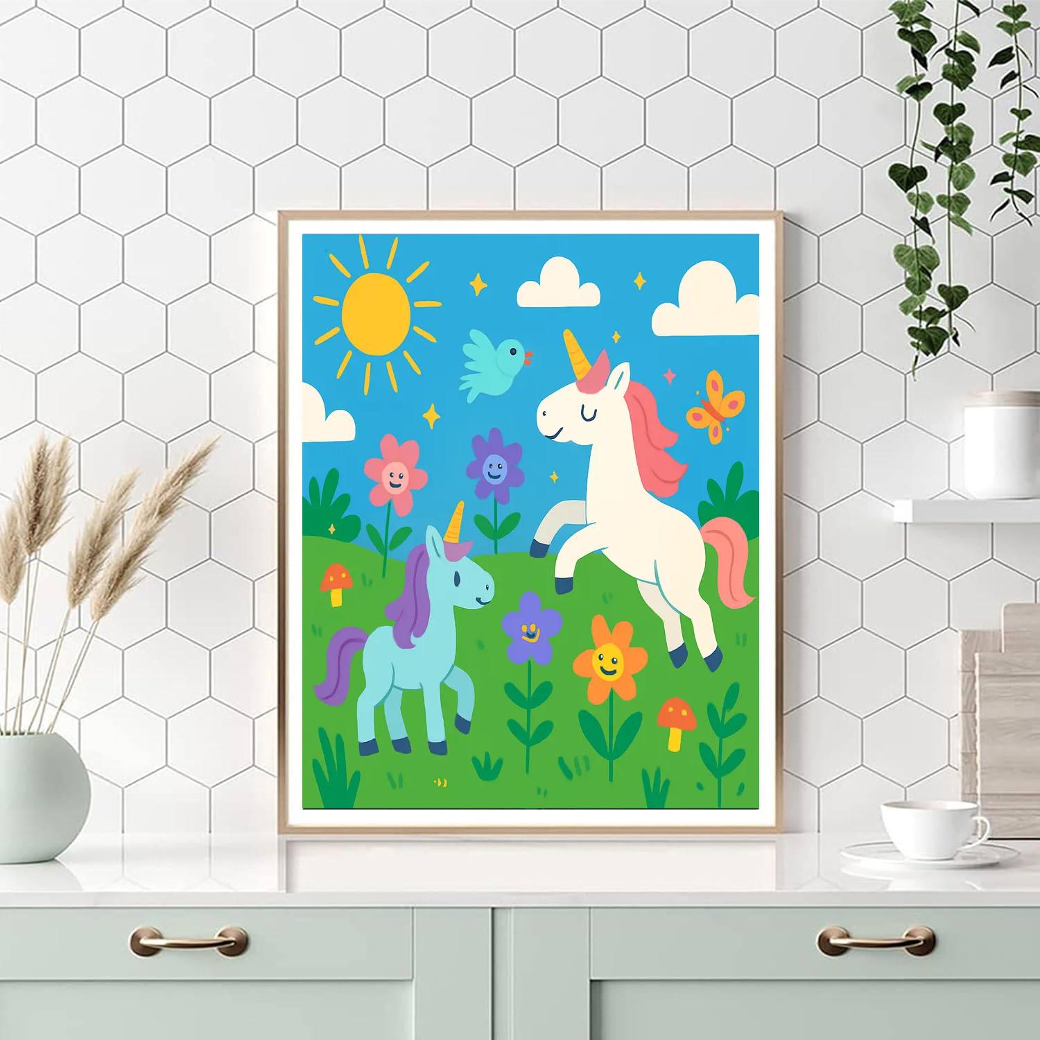 Adventure In The Enchanted Meadow DIY Paint By Numbers