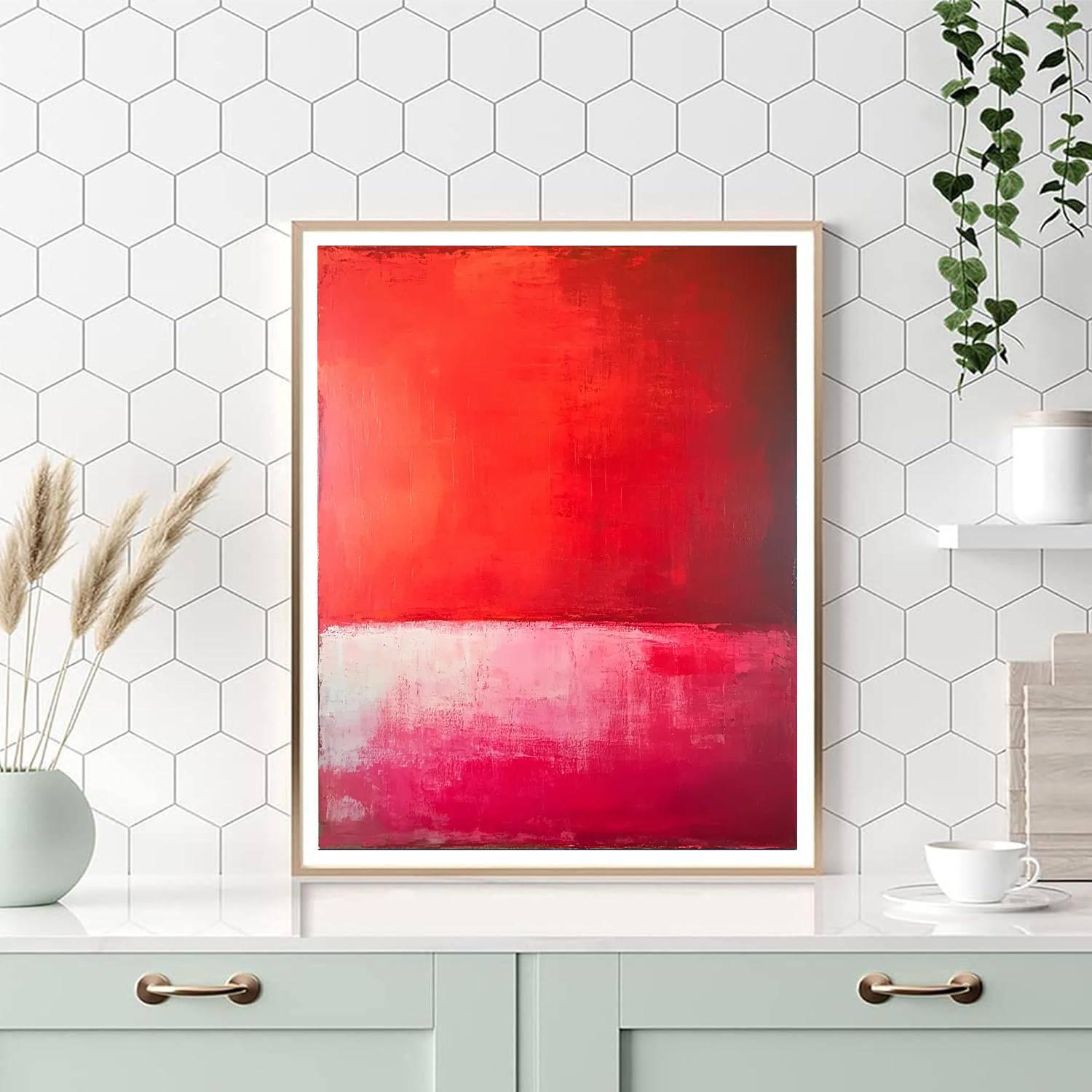 Mark Rothko Inspired Pulse Of Life  Numbered Painting Kits