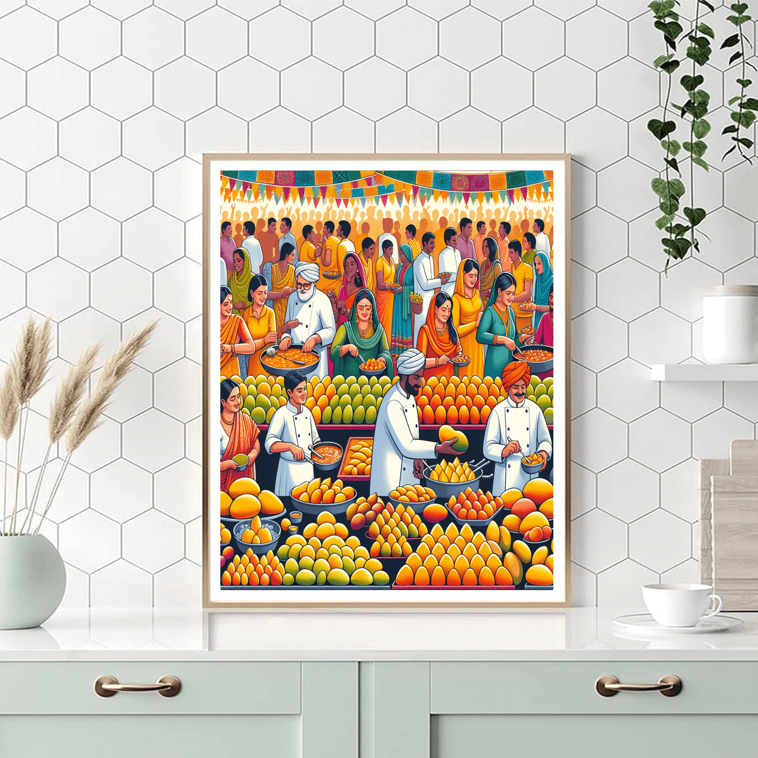 International Mango Festival - India DIY Paint By Numbers