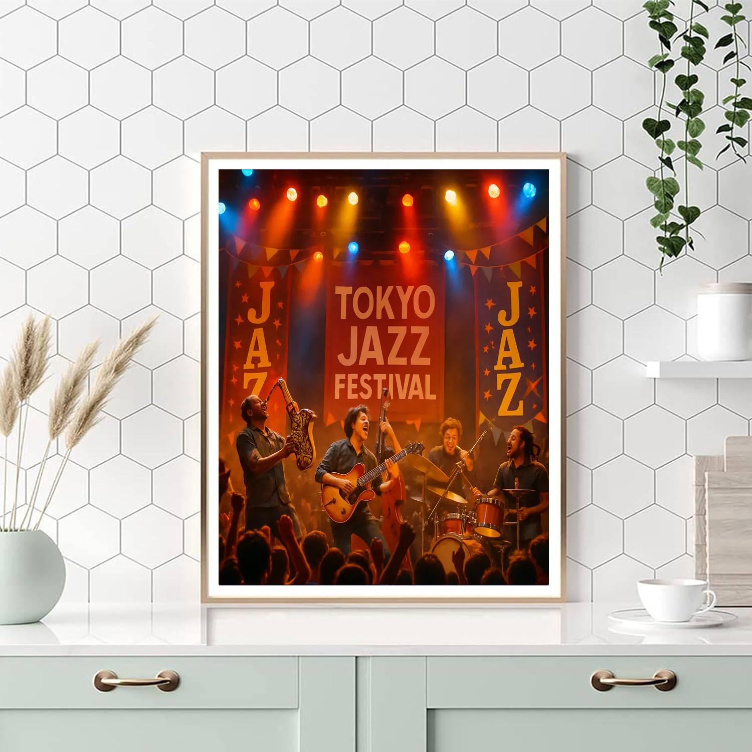 Tokyo Jazz Festival Numbered Painting Kits
