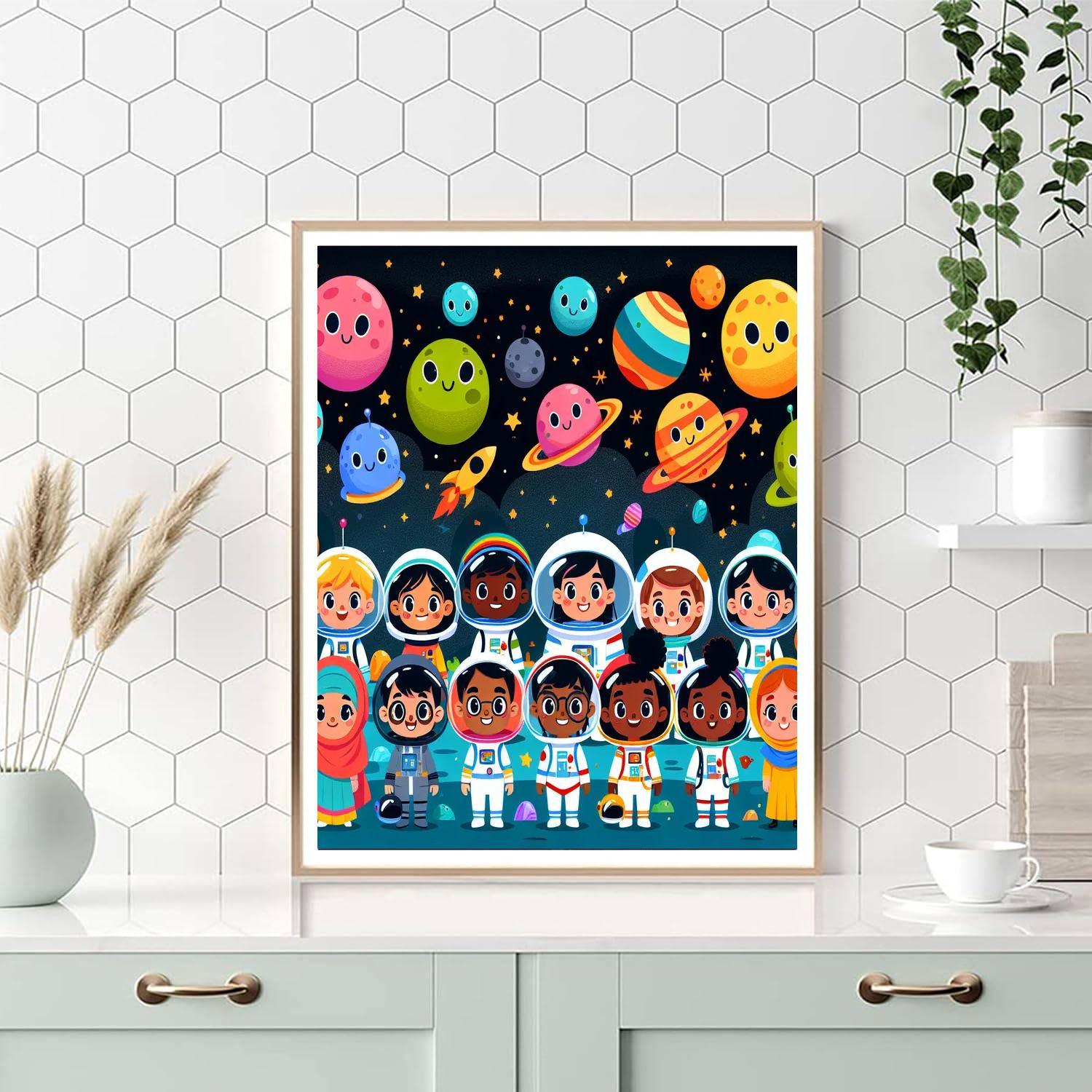 Intergalactic Quest Adventure Paint By Numbers Kits