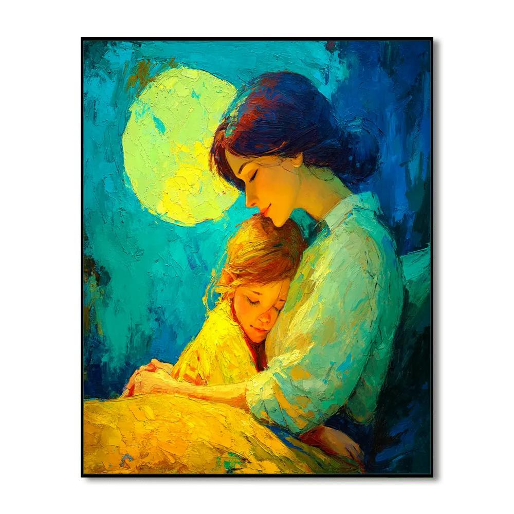 Bedtime Cuddles Numbered Painting Kits