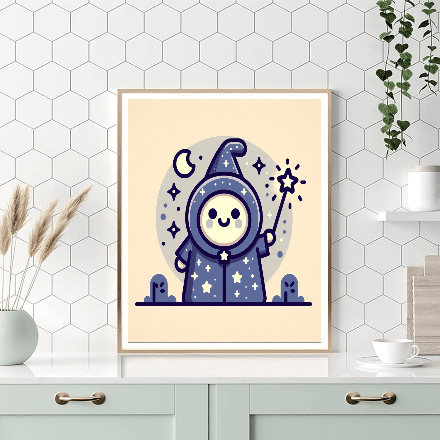 Wandering Wizard Paint By Color