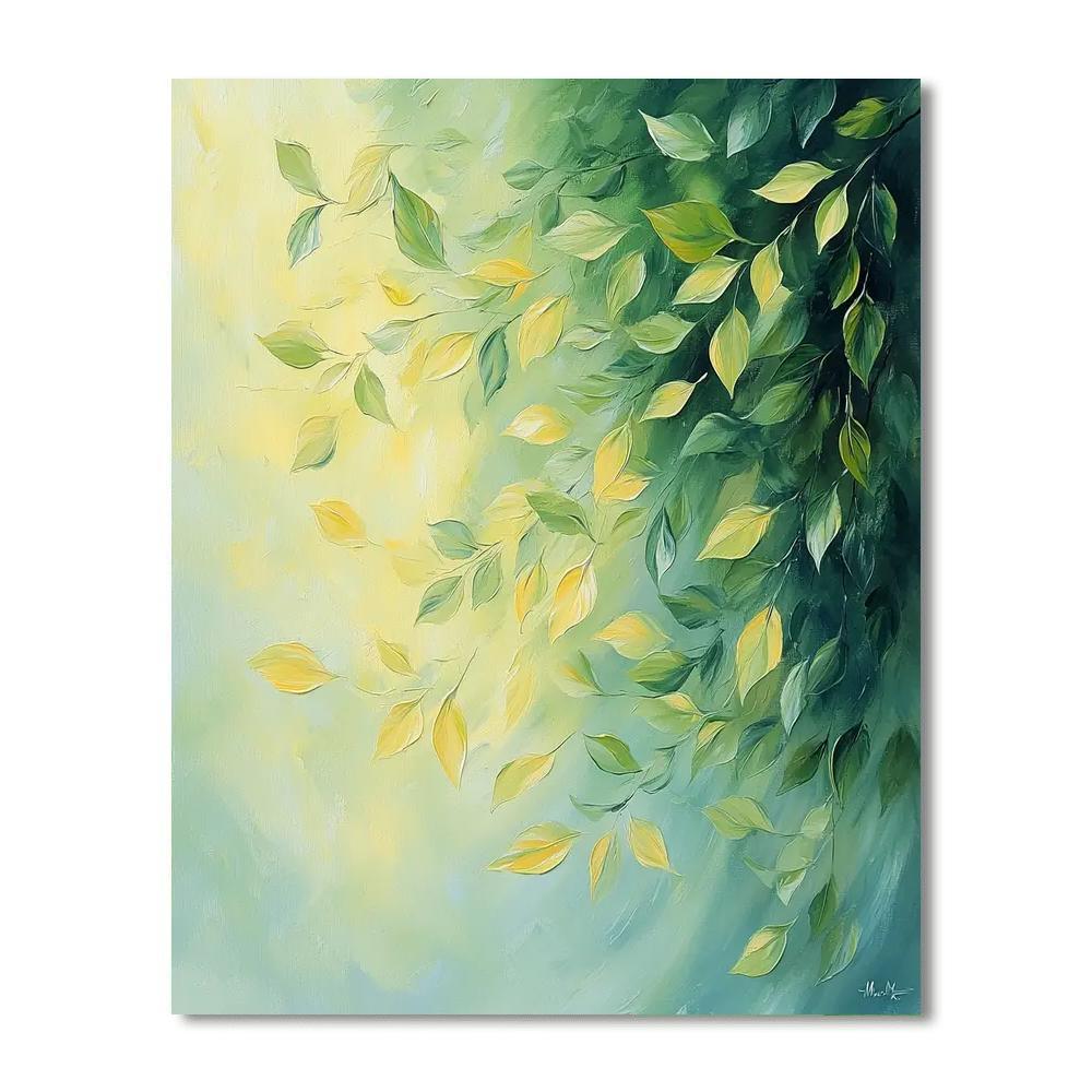 Claude Monet Inspired A Dance With The Wind  Numbered Painting Kits