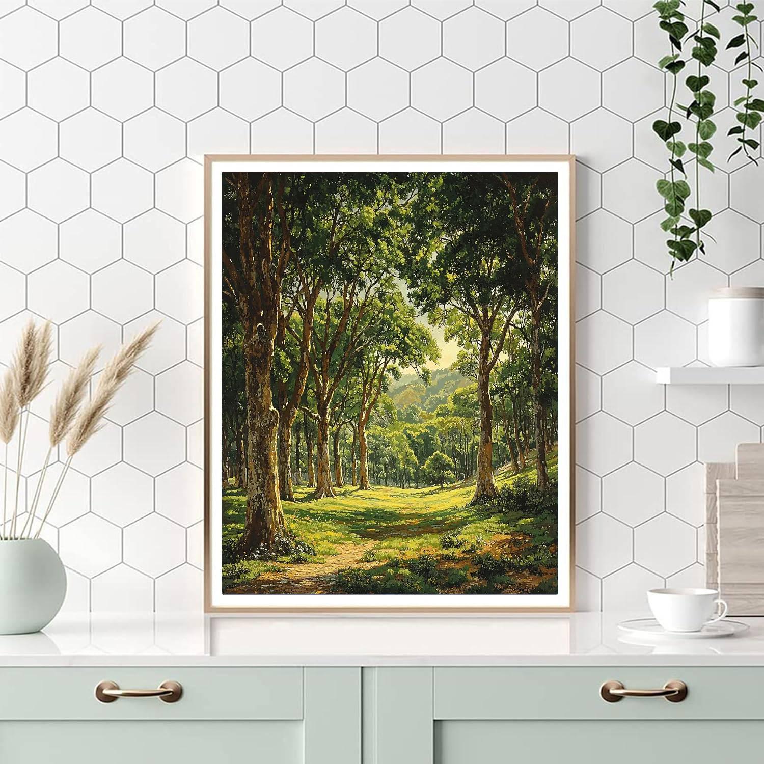 Michelangelo Inspired Majestic Whisper  Paint By Color