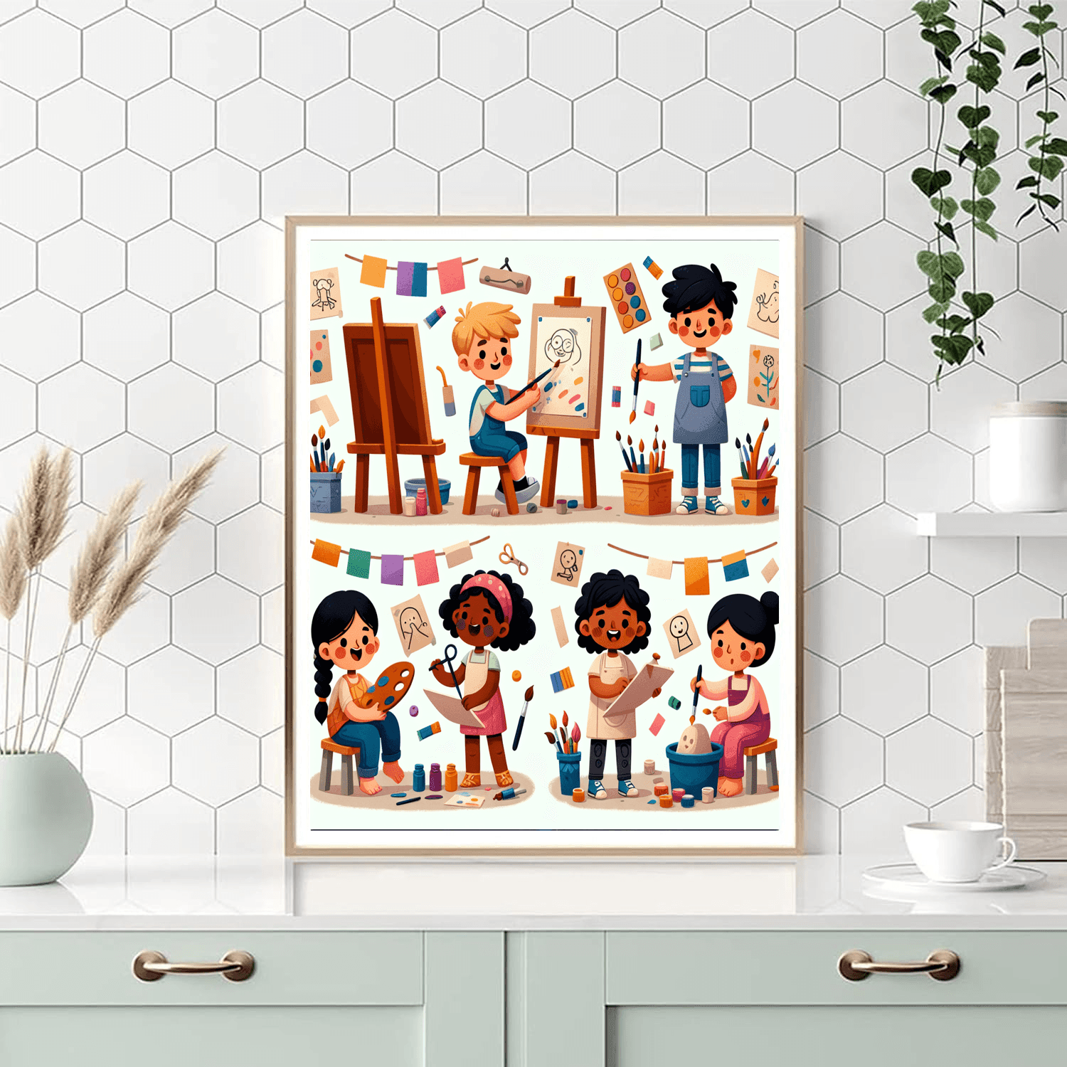 Artful Explorers Paint By Numbers Art