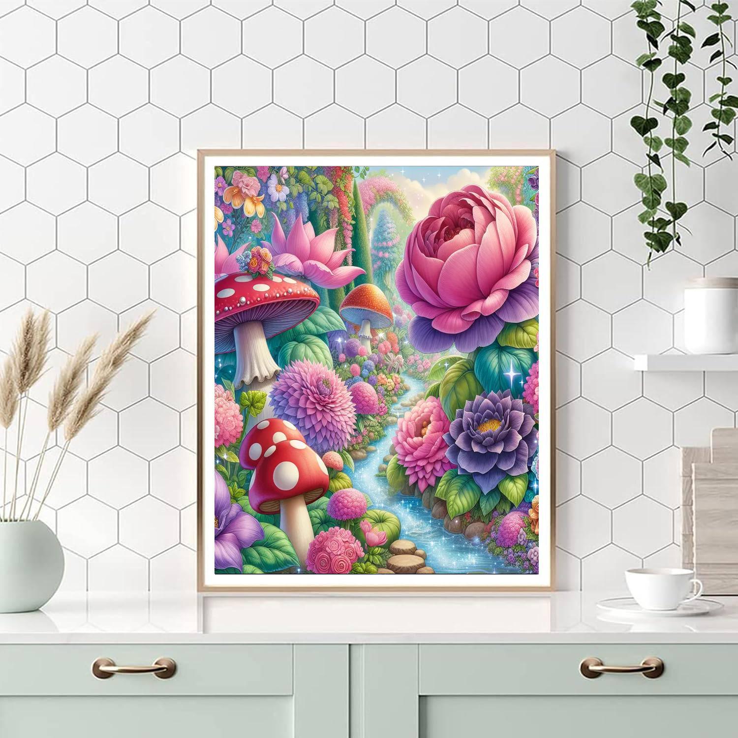 Whimsical Garden Daydream Paint By Numbers Kits
