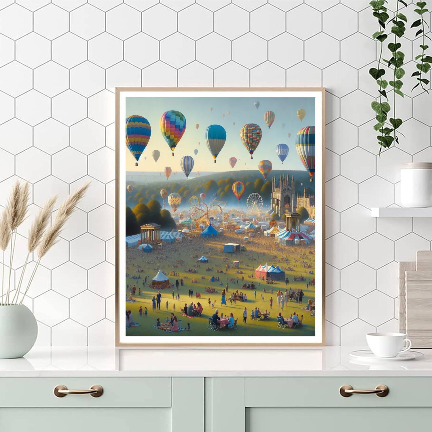 Balloon Fiesta - United Kingdom Paint By Number