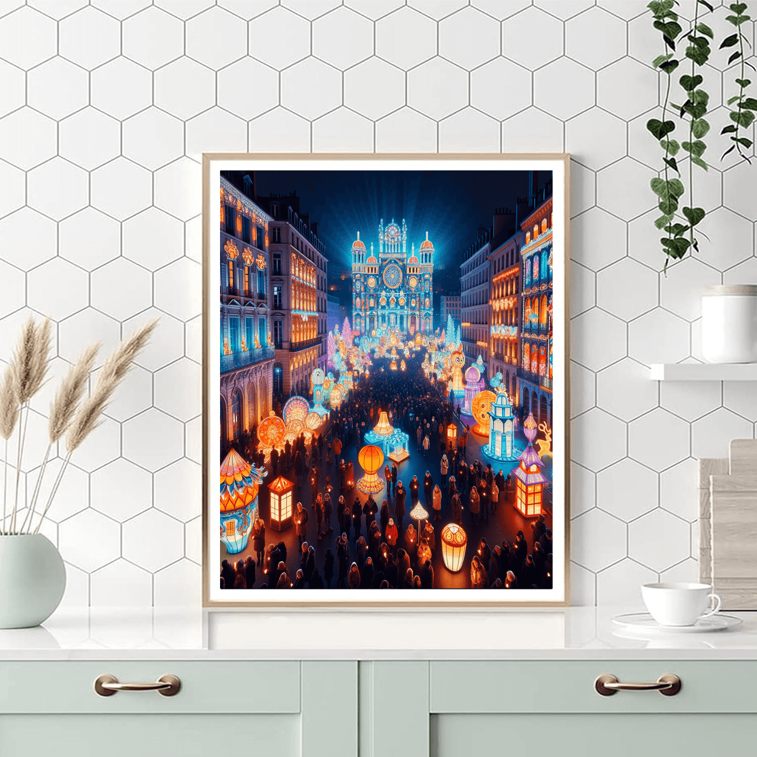 Festival Of Lights - France Numbered Painting Kits