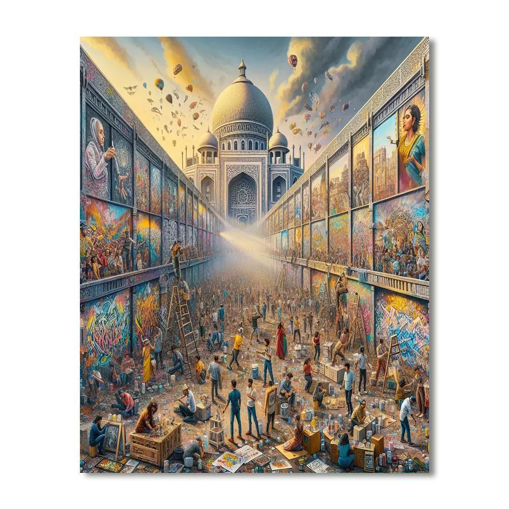 Upfest - United Kingdom DIY Paint By Numbers