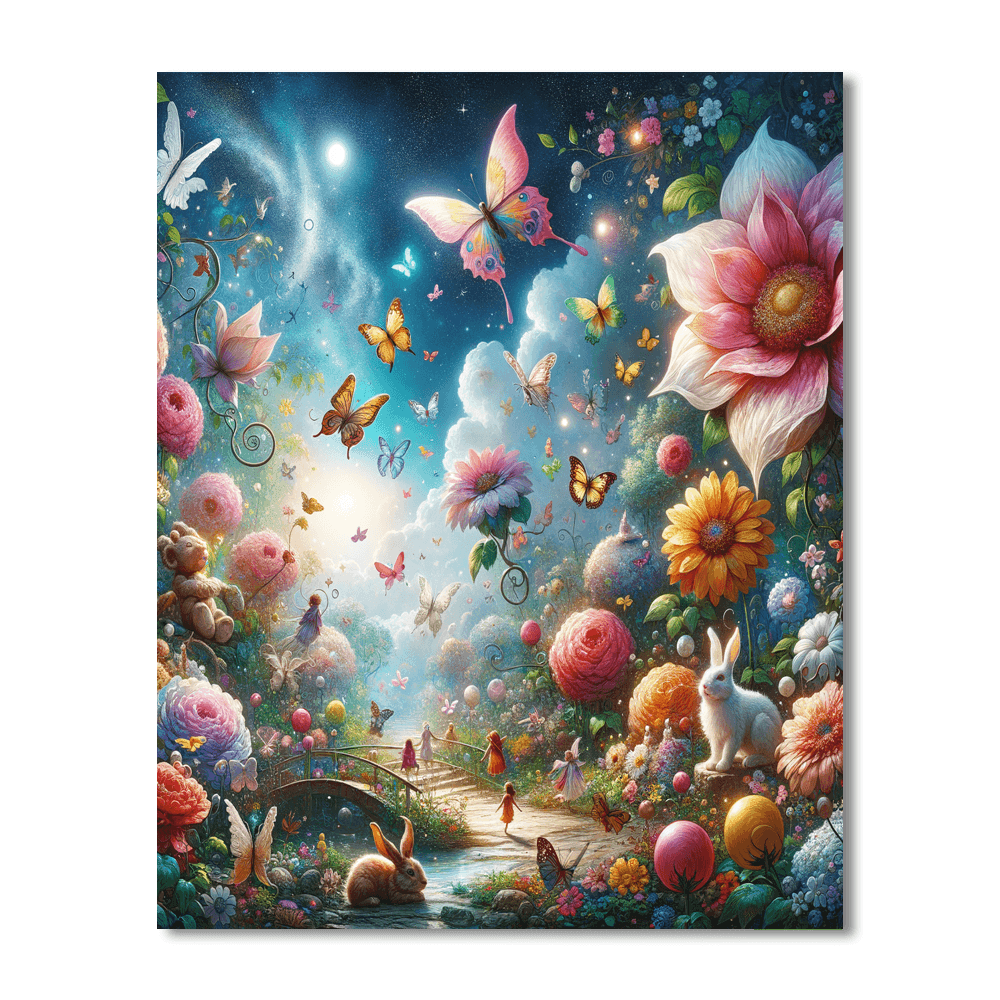 Fairytale Garden Adventure Paint By Numbers Kits