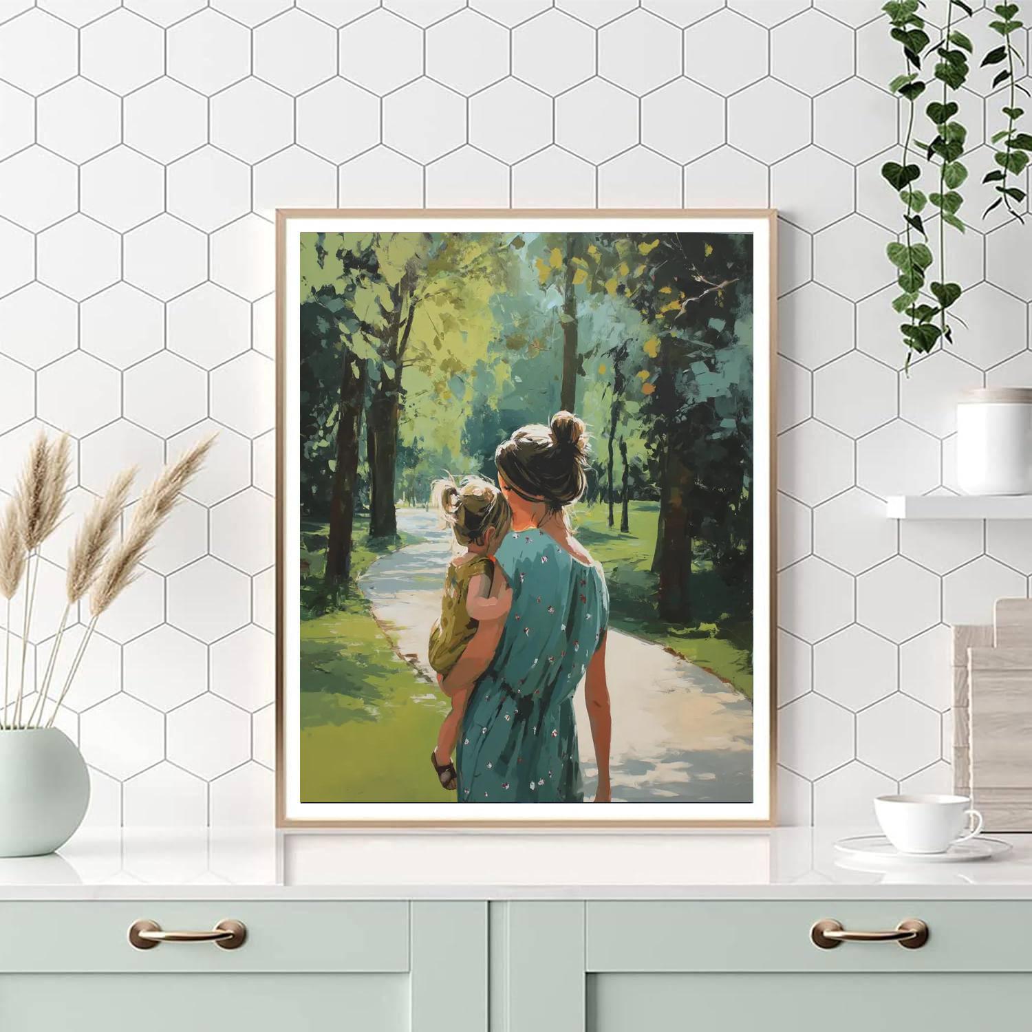 Heartstrings Of Motherhood DIY Paint By Numbers