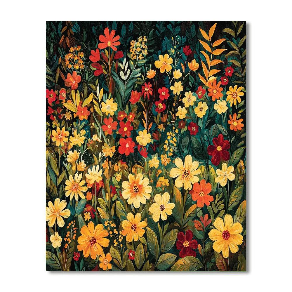 Frida Kahlo Inspired Resilient Gardens  Paint By Color