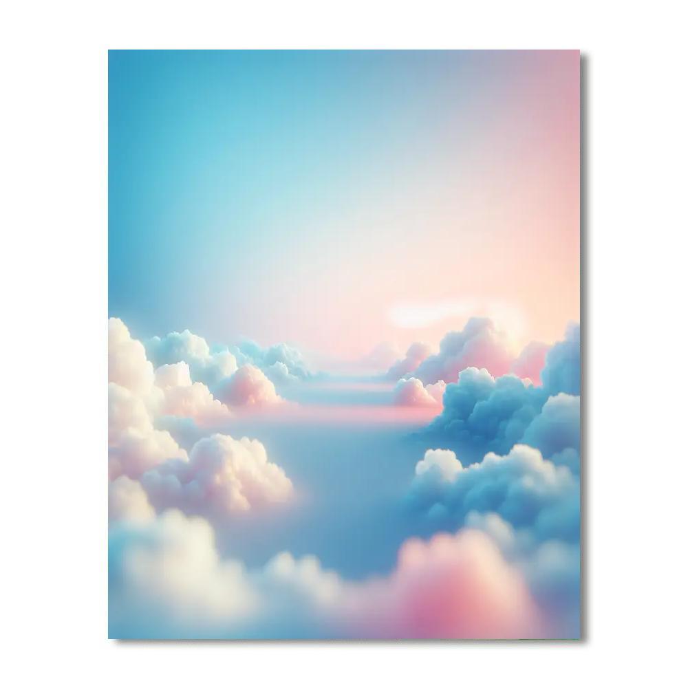 Sweet Dreams Cloudscape Paint By Color