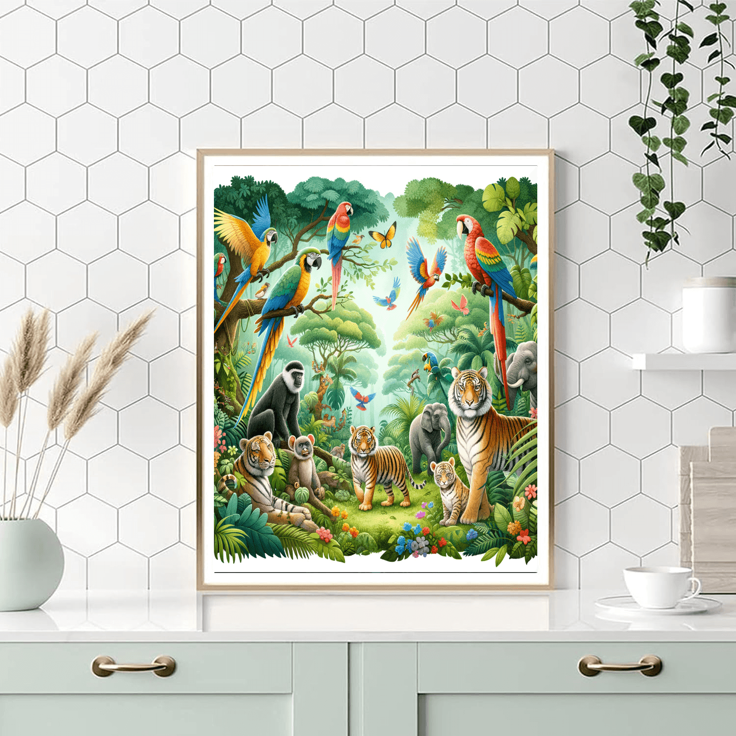 Adventure Jungle Paint By Color