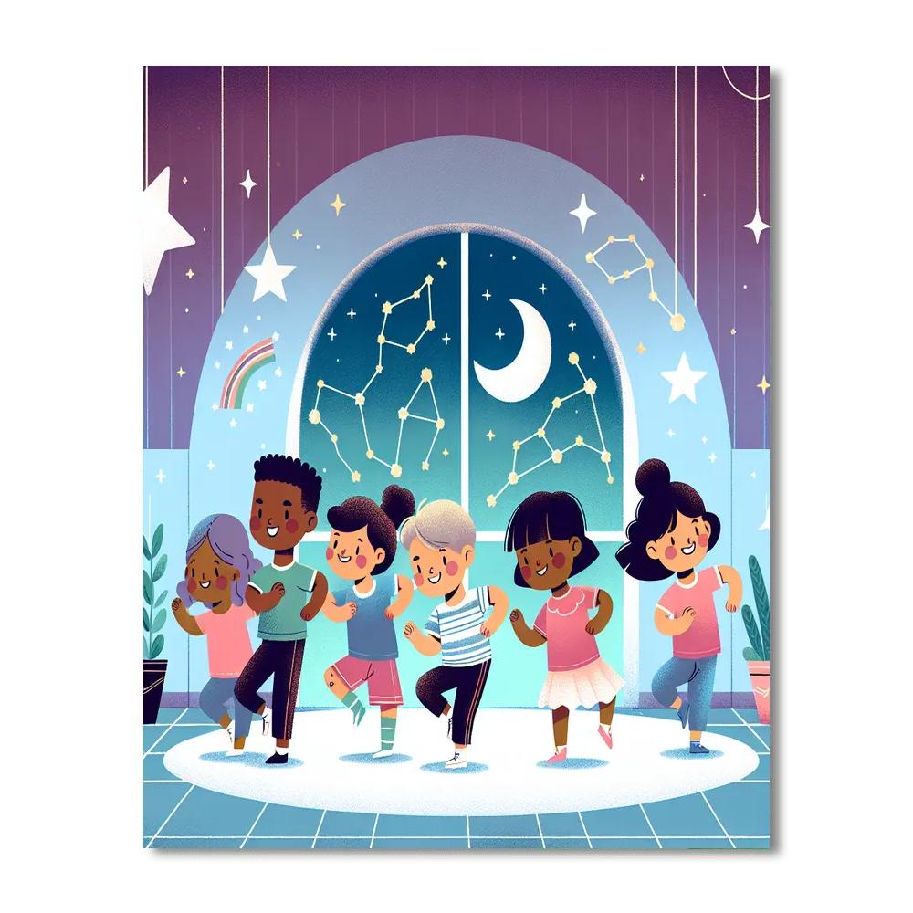 Celestial Dance Studio Paint By Number