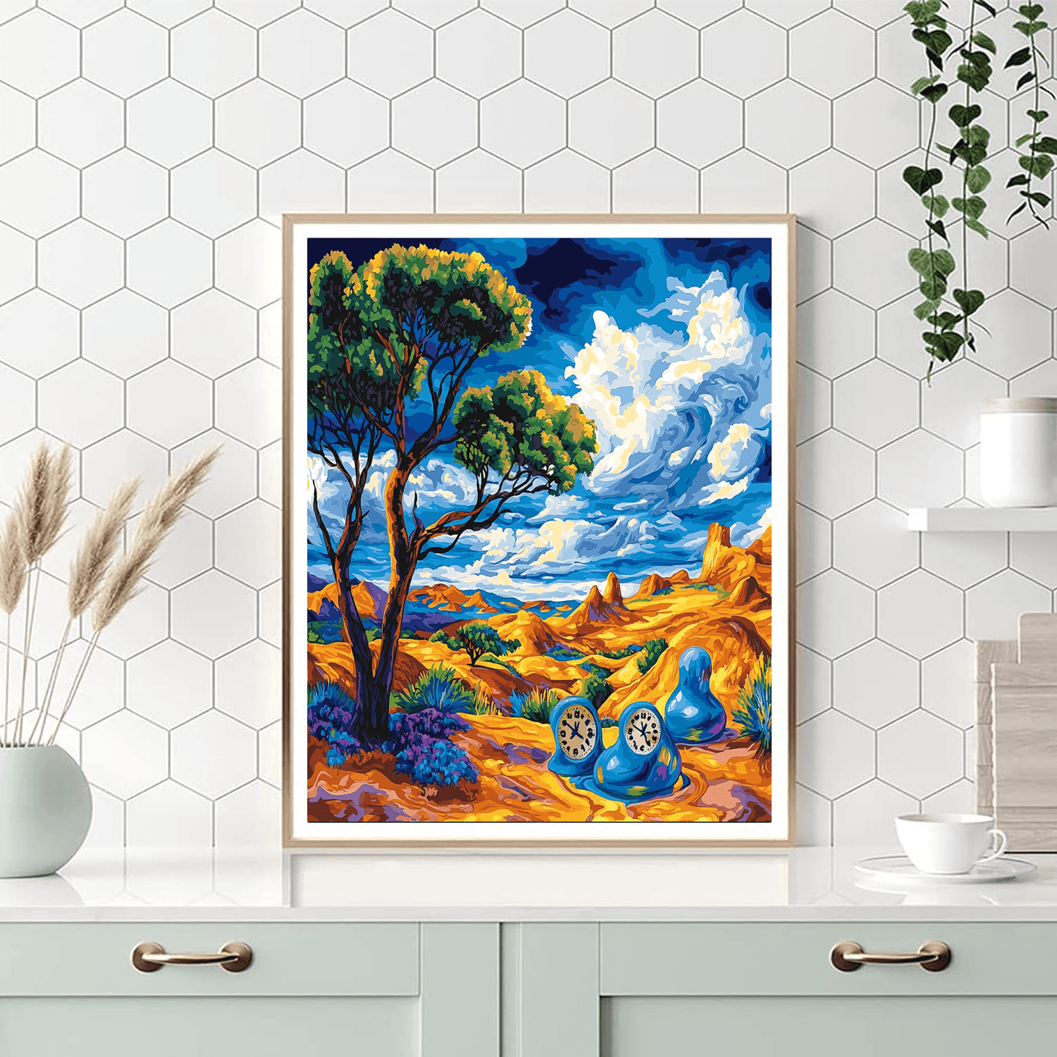 Salvador Dali Inspired Enigmatic Dreamscapes  Paint By Number