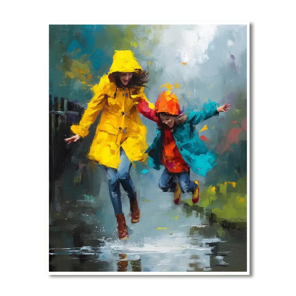Puddle Jumping Paint By Numbers Kits