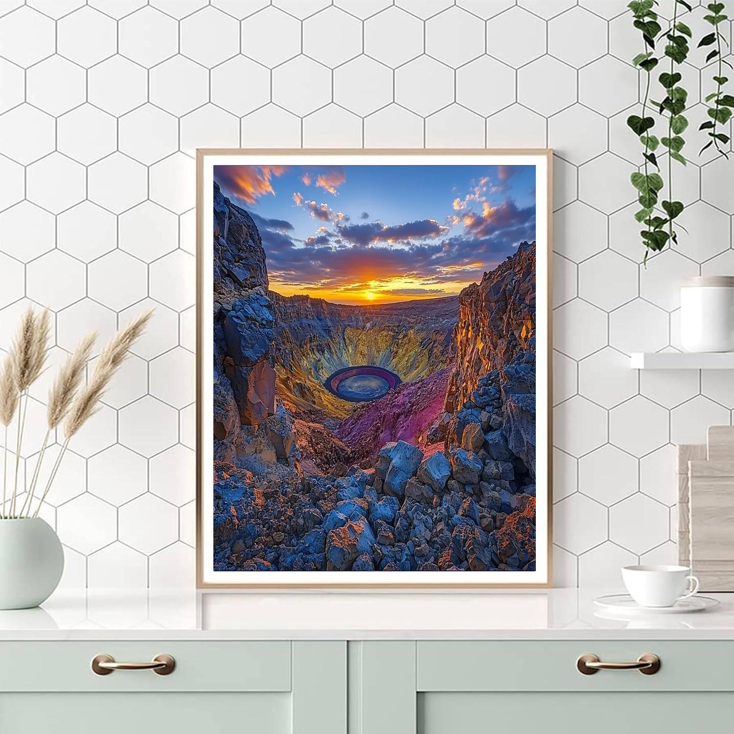 Haleakalā National Park - Hawaii Numbered Painting Kits