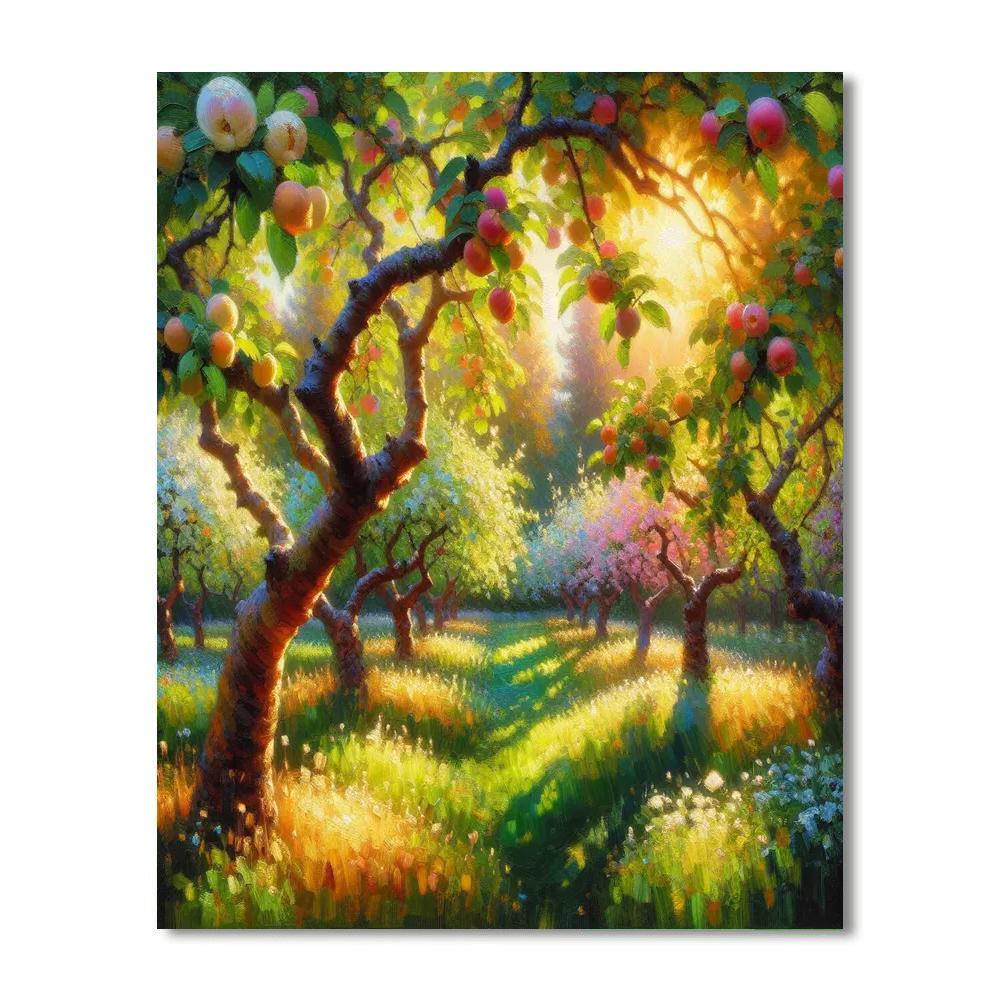 Enchanted Orchard Escape Paint By Color