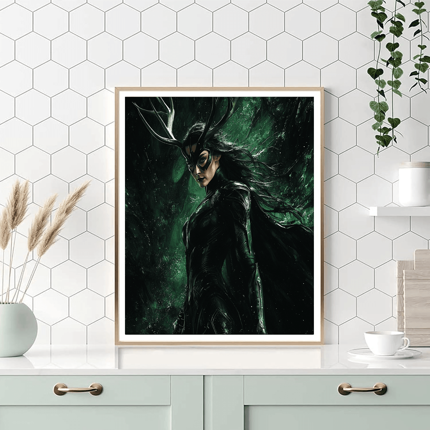 Cate Blanchett: The Enigmatic Presence Of Hela Paint By Color