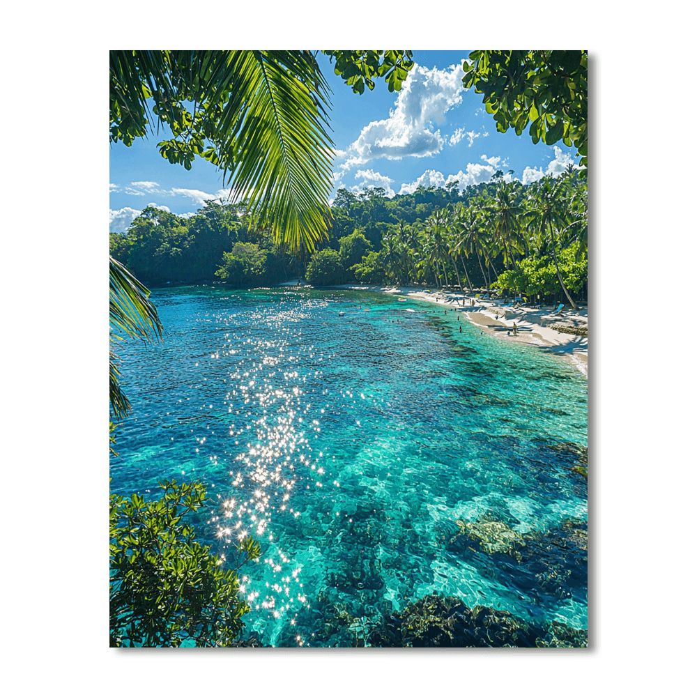 Lagoons Of Bali Painting By Numbers Kit