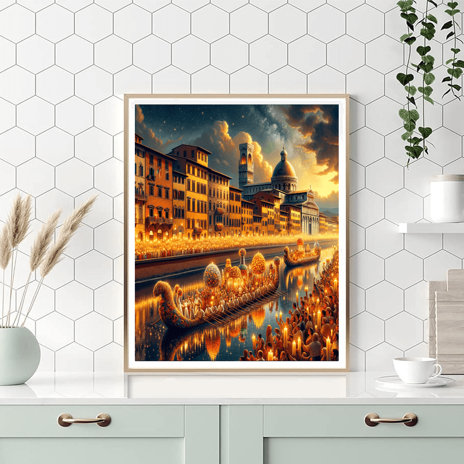 Luminara Di San Ranieri Painting Number Kit