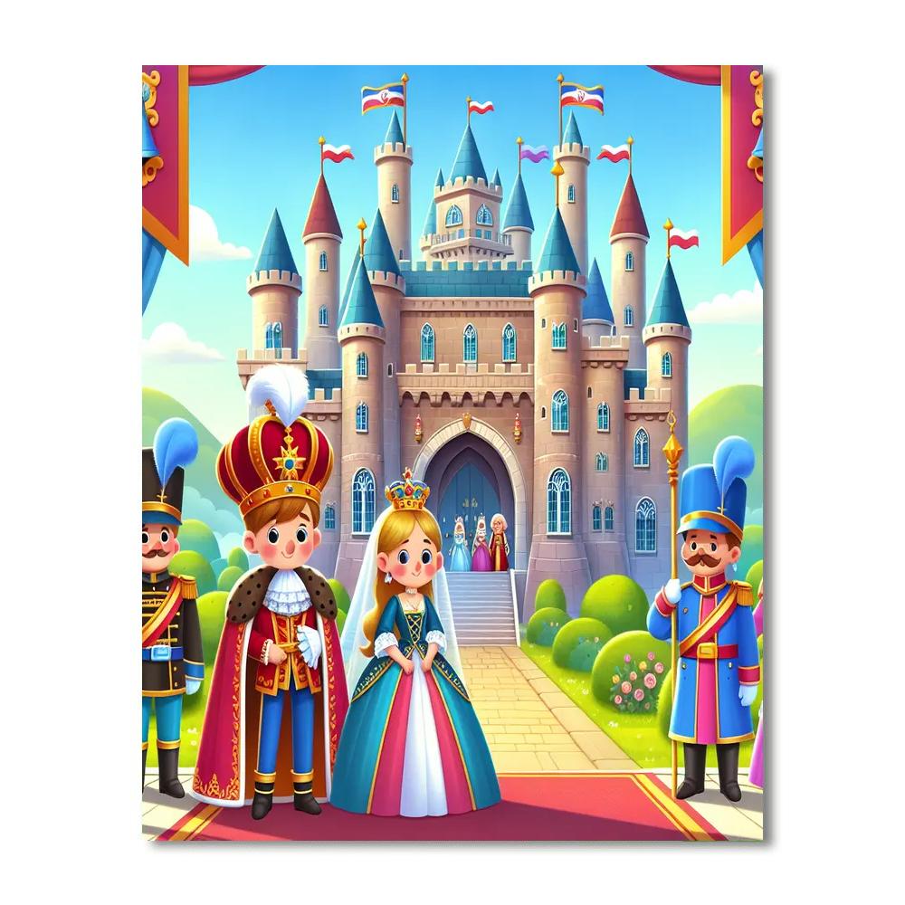 Royal Castle Gala Paint By Numbers