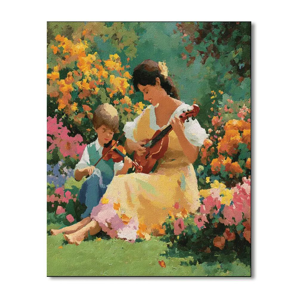 Morning Blossom Melody Paint By Color